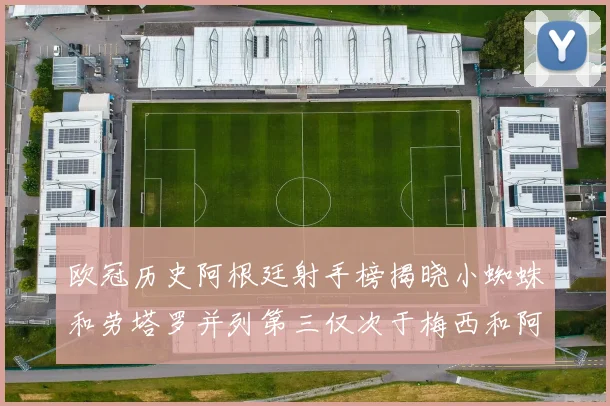 欧冠历史阿根廷射手榜揭晓小蜘蛛和劳塔罗并列第三仅次于梅西和阿圭罗