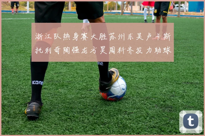 浙江队热身赛大胜苏州东吴卢卡斯托利奇陶强龙方昊周科齐发力助球队取胜